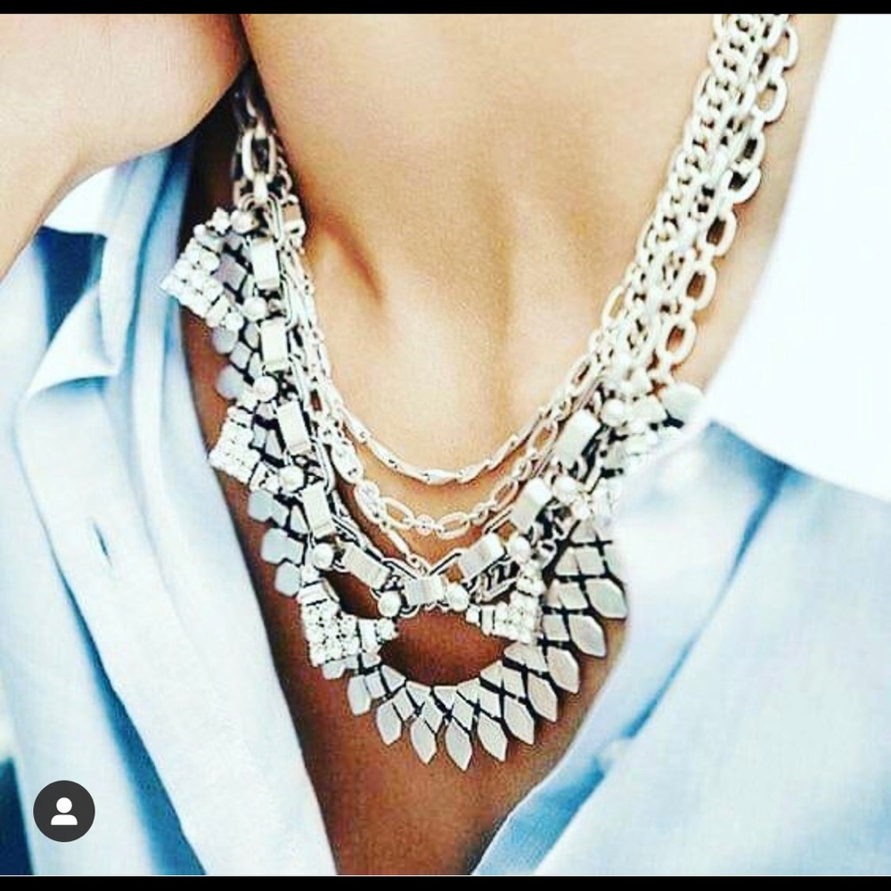 Sutton Necklace (Silver) - image 3